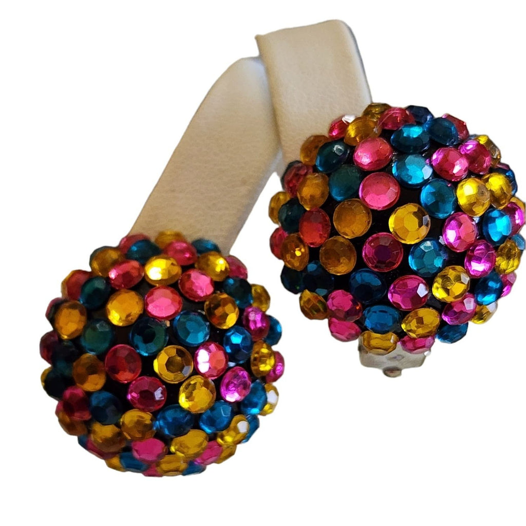Vintage Richard Kerr Style Clip Earrings (A2248)