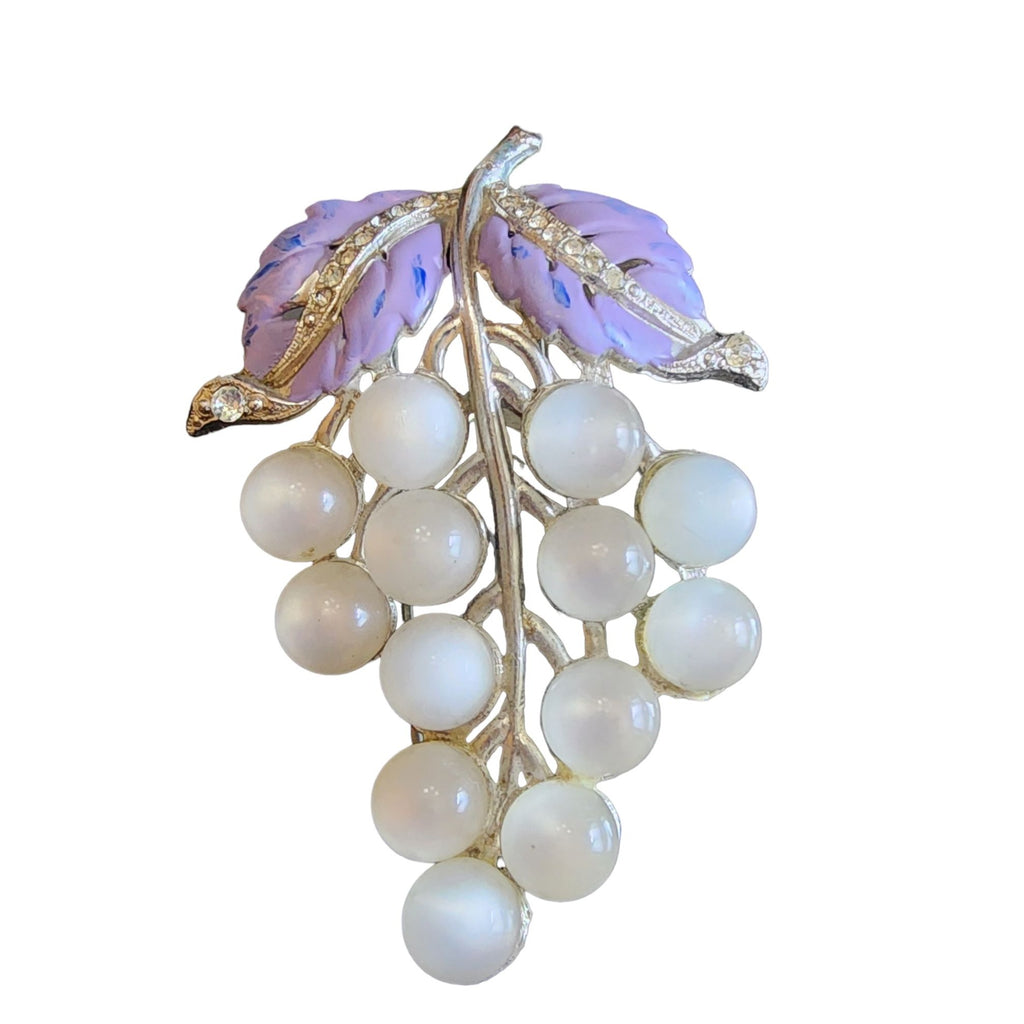 Vintage Coro Moonglow Fur Clip (A1904)