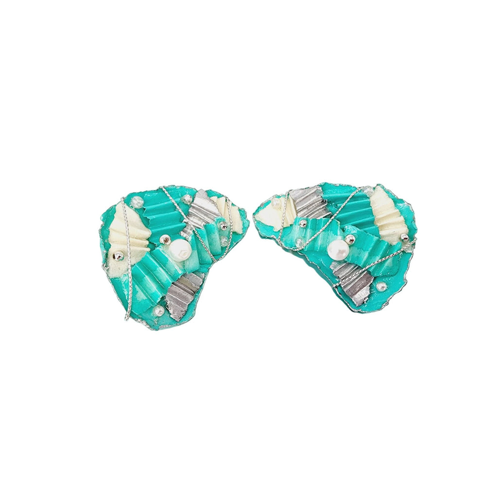 Vintage 80s Resin Earrings (A600)