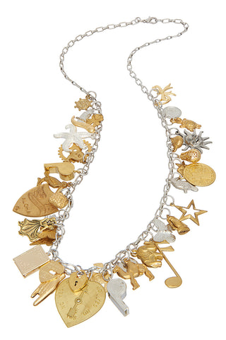Cuffed Gold Necklace