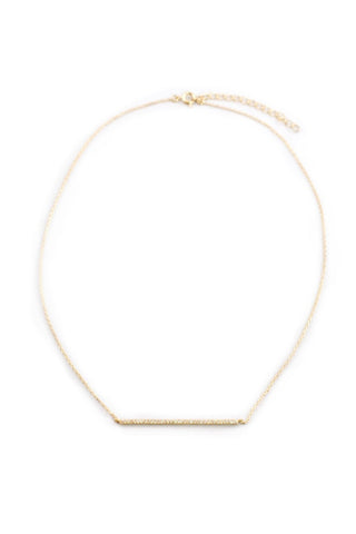 Marshmallow Ring Choker Gold Necklace