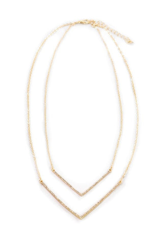Marshmallow Ring Choker Gold Necklace