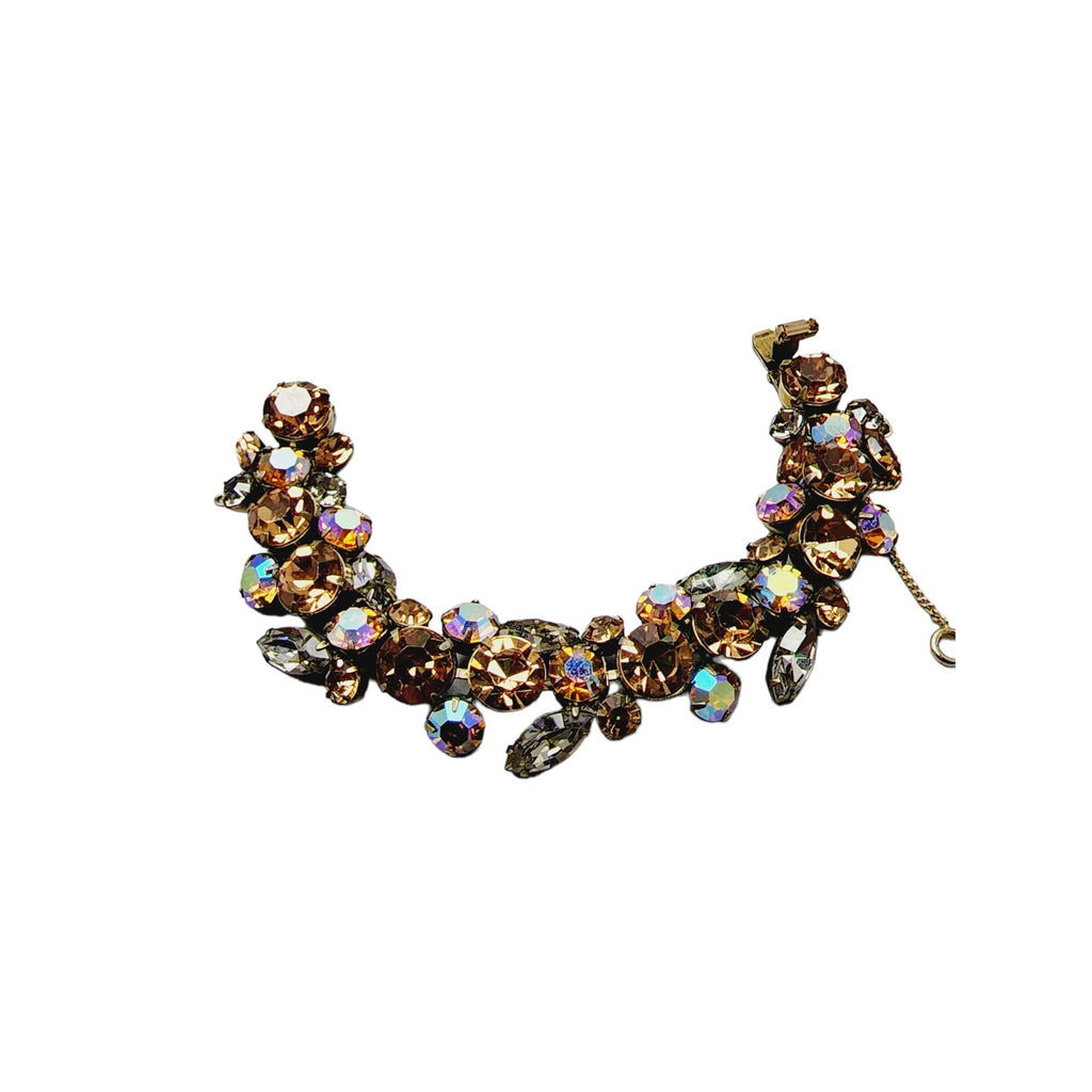Vintage Signed Regency Jewels Rhinestone Bracelet (A1491)
