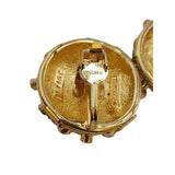 Vintage Rare Signed Boucher #7716 Unique Reversed Clip Mechanism Earrings A3542