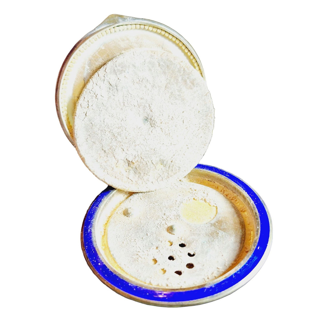 Vintage Deco 20s Enameled Compact (A1040)