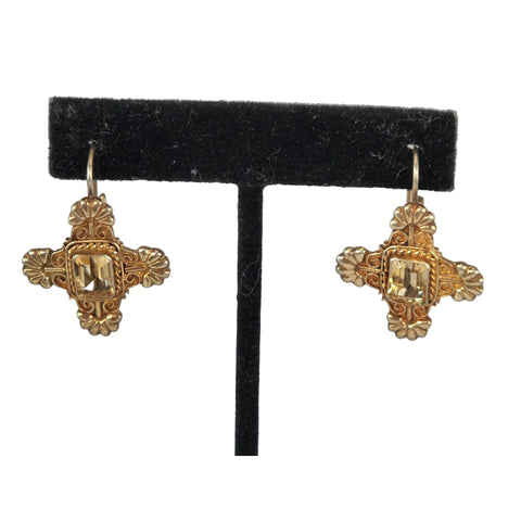 Early Frank Hess Miriam Haskell dress clip