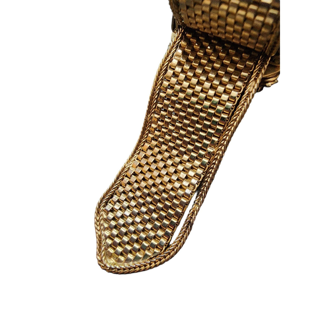 Beautiful Vintage Blingy Ab Rhinestone Mesh Adjustable Bracelet (A4827)