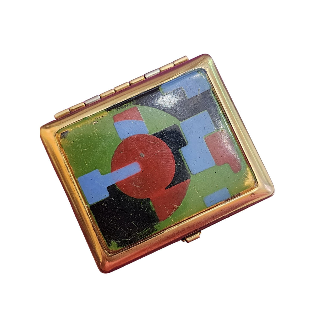 Vintage Art Deco Rare Volupte Compact (A3640)