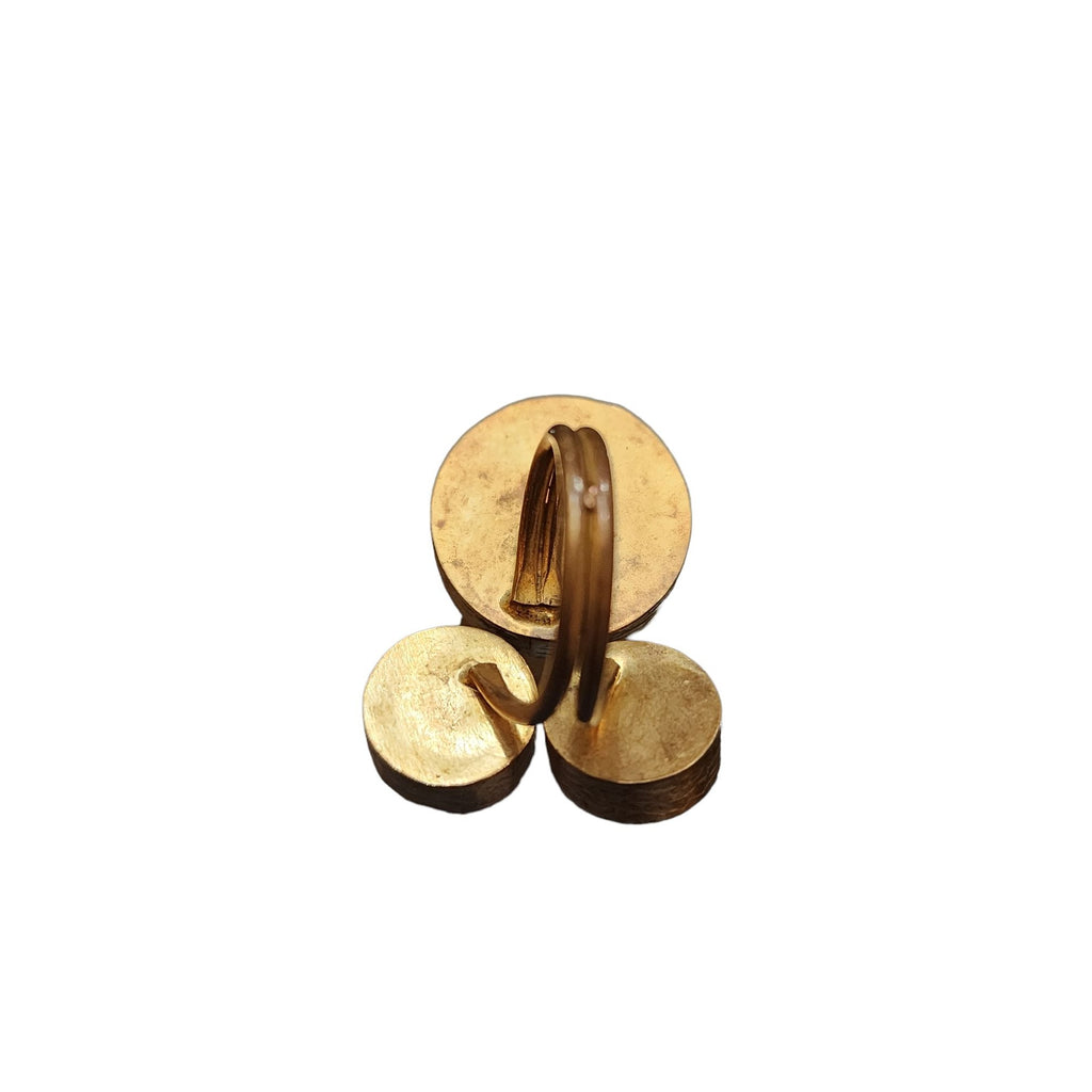 Vintage Druzy Ring Size 7 (A2353)