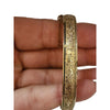Antique B & Co 1/20th 12kt Gold Filled Etched Bangle Bracelet (A4381)