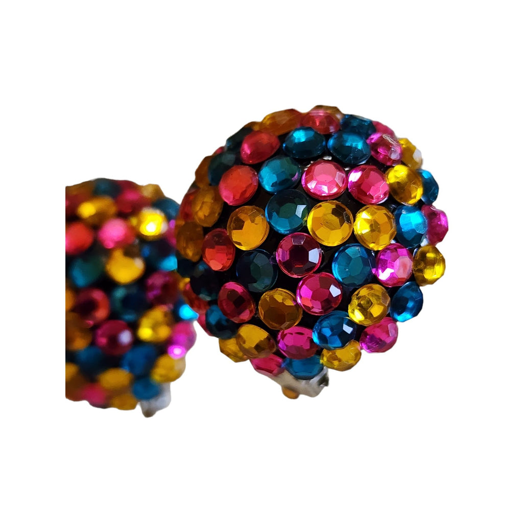 Vintage Richard Kerr Style Clip Earrings (A2248)