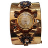 Vintage 12kt Gold Filled Wide Warren Watch Bangle Bracelet (A2189)