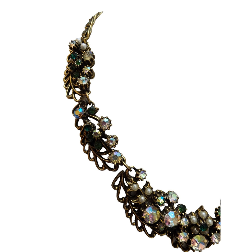 Vintage Signed Florenza Necklace (A4529)