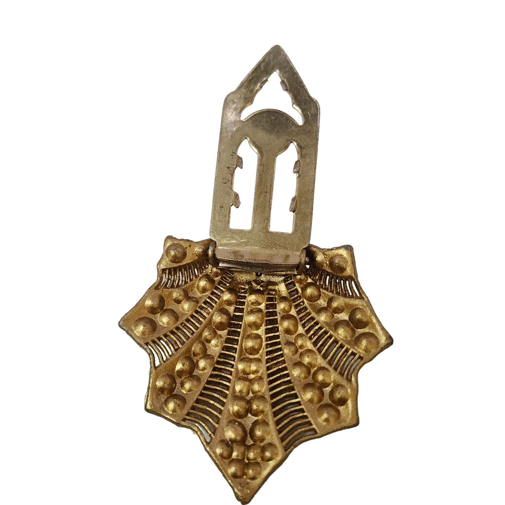 Antique Paste Dress Clip (A6330)