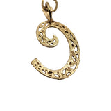 14KT Gold Vintage Pendant Necklace (A5045)