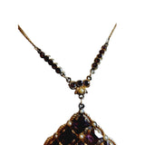 Vintage Art Deco Pendant Necklace (A2172)