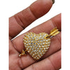 Vintage Signed Swarovski Pave Heart & Arrow Brooch (A1927)