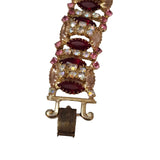 Vintage Unsigned Fabulous Sparkly Rhinestone Bracelet (A3594)