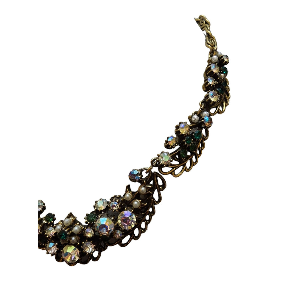 Vintage Signed Florenza Necklace (A4529)