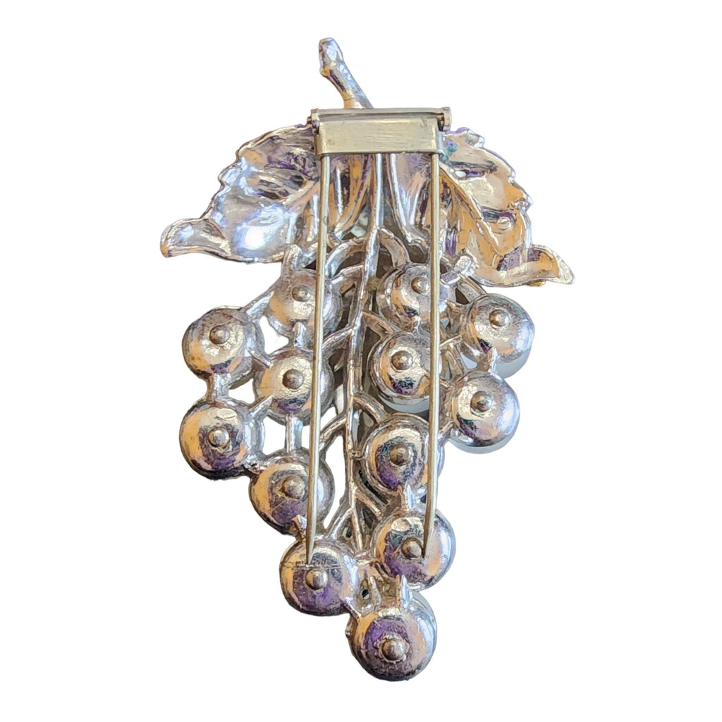 Vintage Coro Moonglow Fur Clip (A1904)