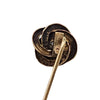 Vintage 14kt Love Knot Diamond Stick Pin/Tie Pin (A4406)