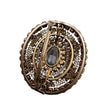 Vintage Rare Spectacular Dazzling Signed Austria Articulating Brooch (A1919)