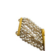 Vintage Karl Lagerfeld Faux Pearl 7 Strand Bracelet (A7406)
