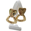 Vintage Signed Givenchy Heavy Door Knocker Clip Earrings 6/38