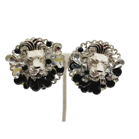 Early Frank Hess Miriam Haskell dress clip