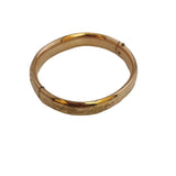 Vintage 1/20 12kt Gold Filled Bangle Bracelet (A3558)