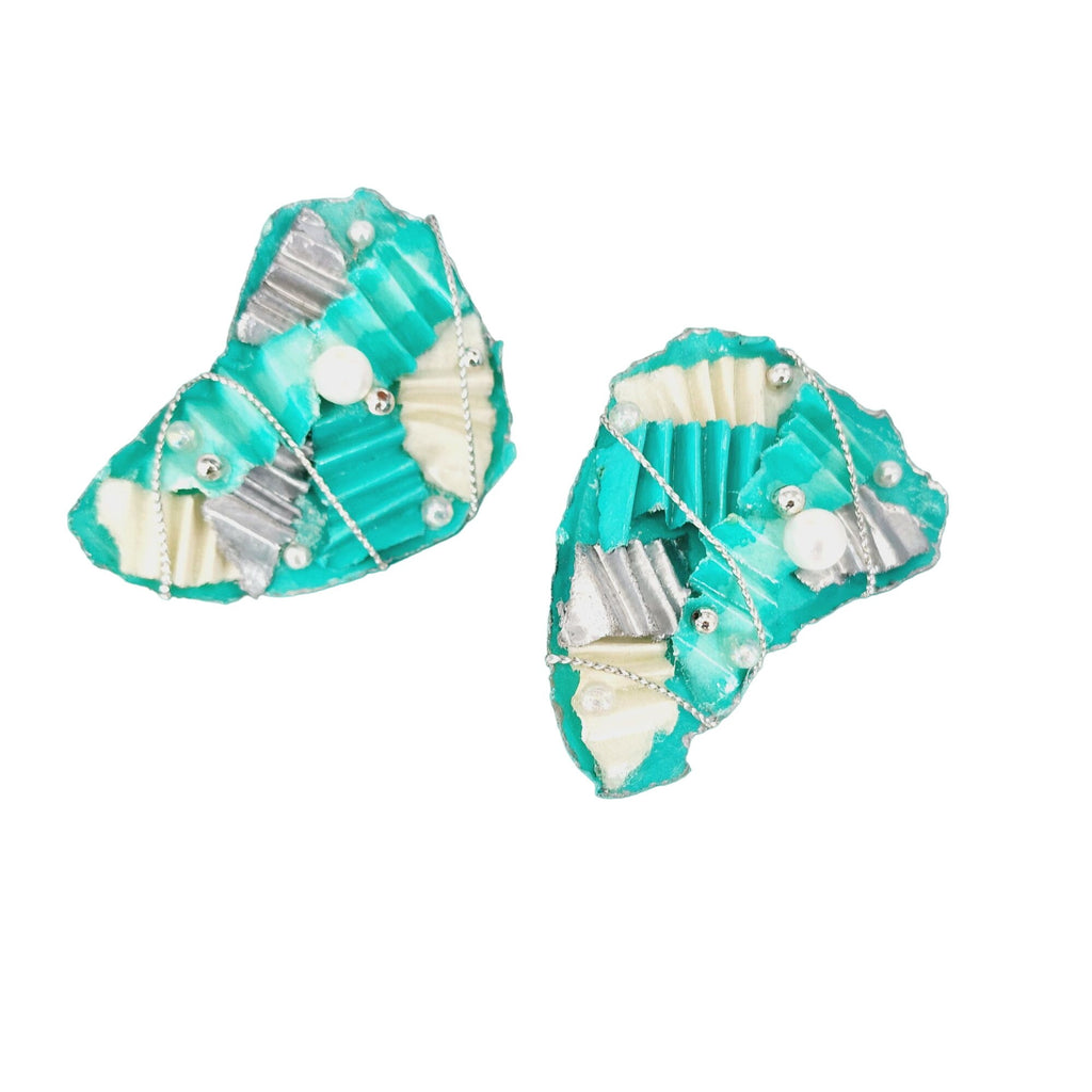 Vintage 80s Resin Earrings (A600)