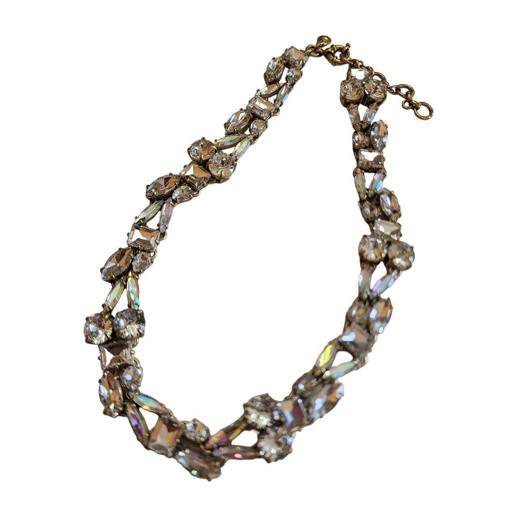 Vintage J. Crew Spectacular Rhinestone Necklace (A2250)