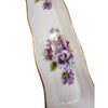 Bone China English Trinket Dish with Violets (A1957)