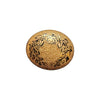 Antique Victorian & Gold Filled Enamel Brooch (A3946)