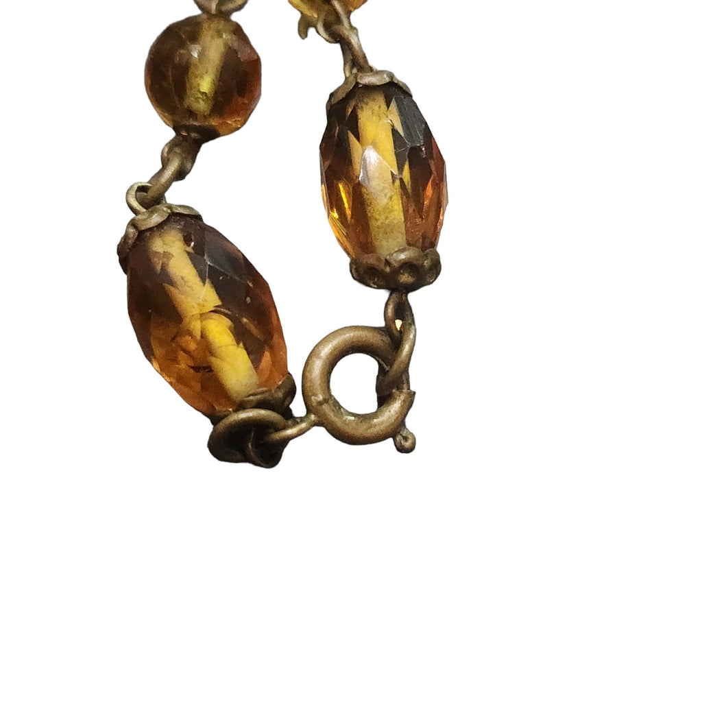 Vintage Amazing Czech Glass Necklace (A3699)