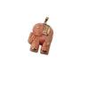 Vintage 14kt Gold And Quartz Elephant Charm (AN5-5/99)