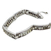 Vintage Trifari Signed Art Deco Jeweled Bracelet (A1172)