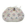 Charlet Vintage Hand Beaded Floral Purse Bag (A5050)