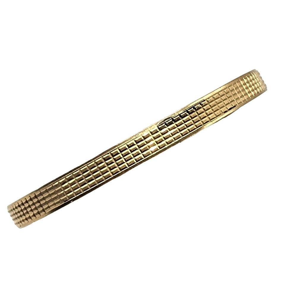Vintage 14K Gold Bangle Bracelet (A5036)