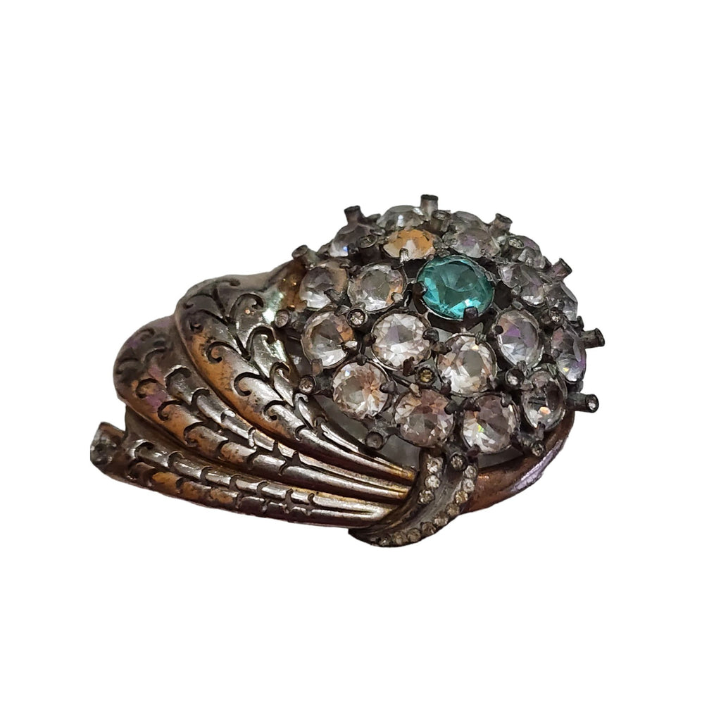 Vintage Riveted Well Made Early Brooch (A3636)