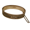 Vintage 1/20 10k Gold Filled Dunn Bros Bangle Bracelet (A4383)