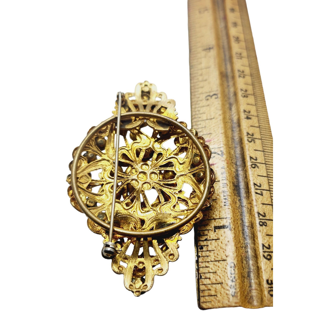 Vintage Amazing German Czech/Austro Hungarian? Decorative Brooch (A2208)