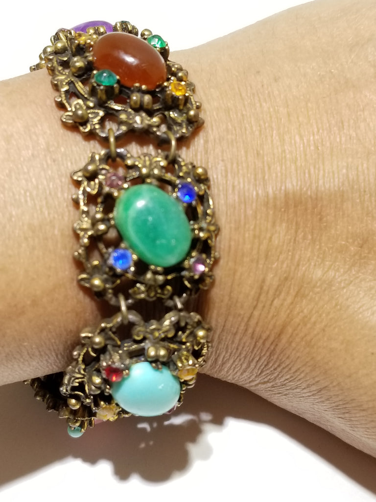 Stunning heavy Selro style bracelet - Sugar NY