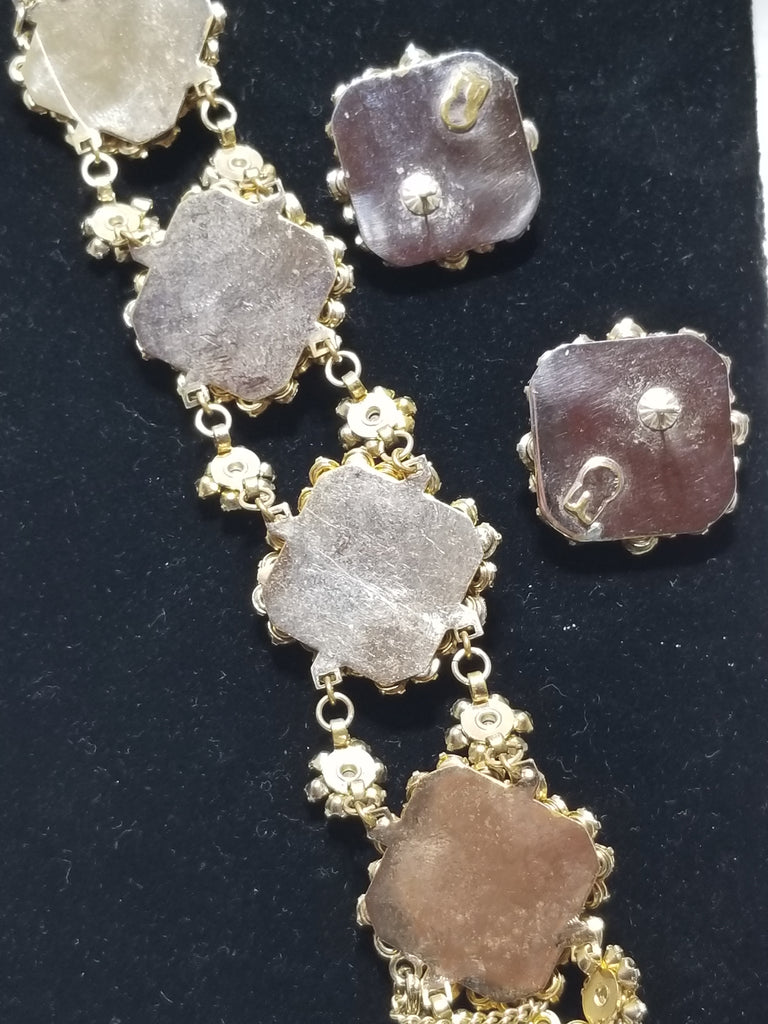 Amazing Austrian Rhinestone Bracelet Set - Sugar NY