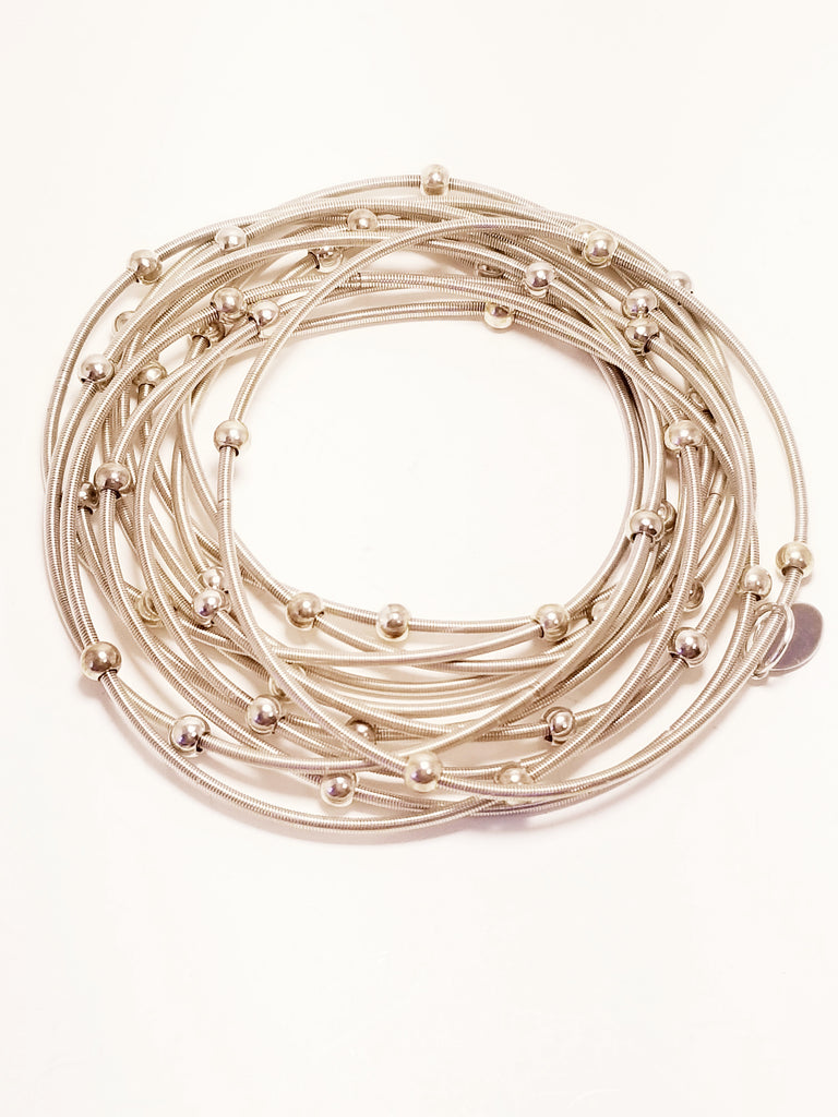 Sweet dot piano wire bracelets