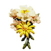 Estate Early Celluloid Flower Brooch (A1615)