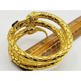 Vintage Coil Snake Bracelet (A259)