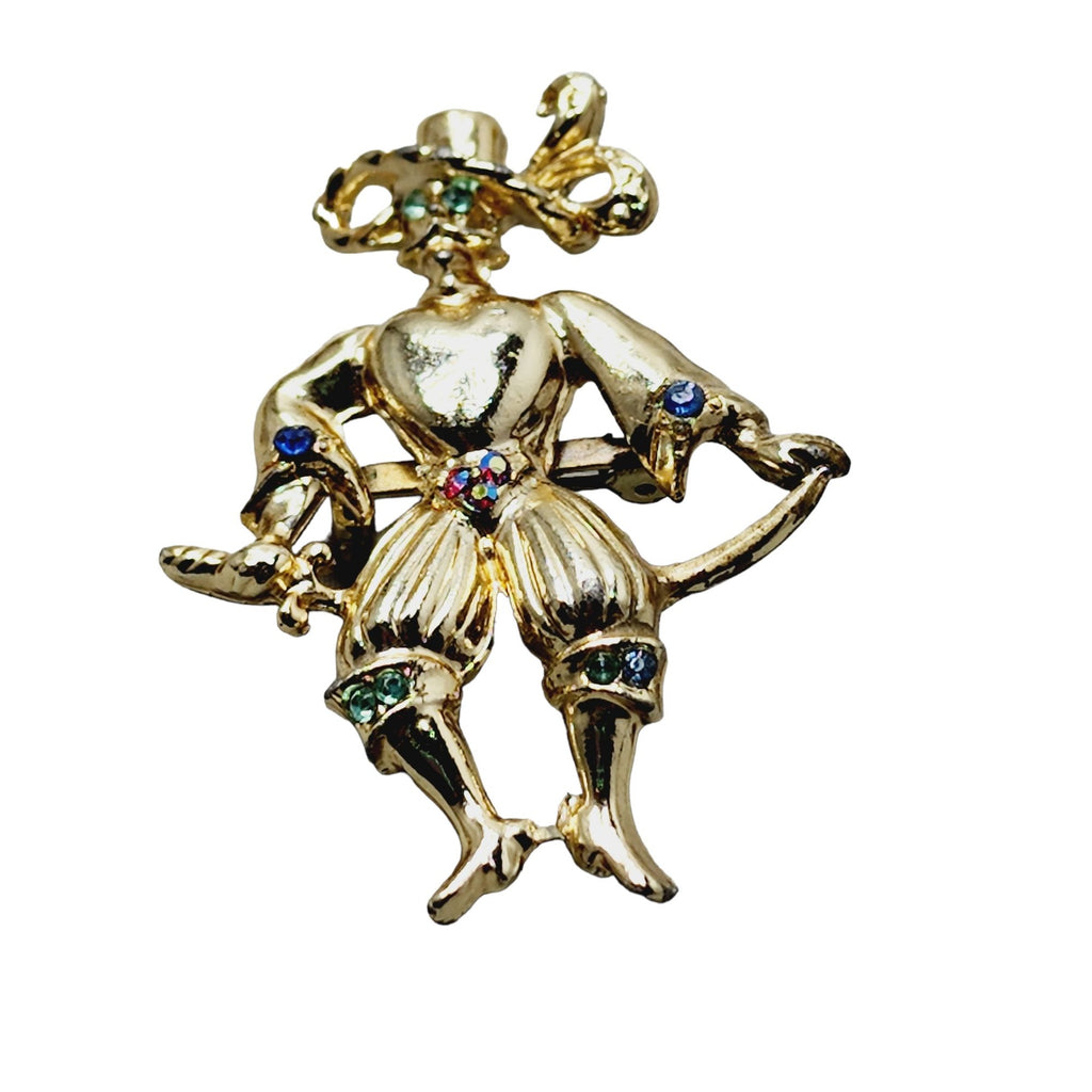 Vintage Buccaneers or Pirate 60s Brooch (A1374)