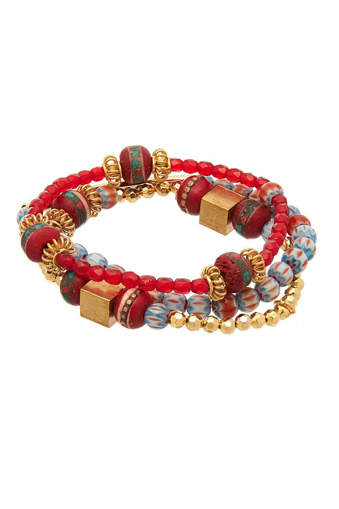 Gummi Square Tan Bracelet - Sugar NY