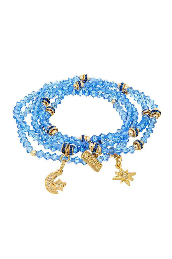 Gummi Star Blue Bracelet - Sugar NY